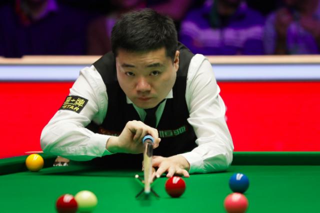 世界杯高清平台-德国大师赛首日丁俊晖涉险过关 特鲁姆普强势归来